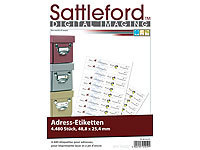 Sattleford 1000 Adress-Etiketten 99,1 x 57 mm für Laser/Inkjet; Vorgestanzte Visitenkarten Vorgestanzte Visitenkarten Vorgestanzte Visitenkarten Vorgestanzte Visitenkarten 